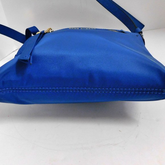 Marc‎ Jacobs Trooper Teal Blue Nylon Crossbody Bag - Picture 5 of 6